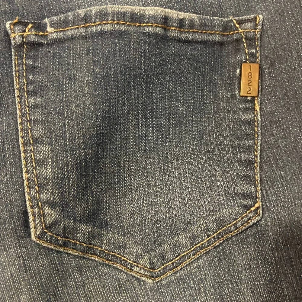 1882 Denim Jean Pants Womens 10 Straight Leg Stretch Casual Blue